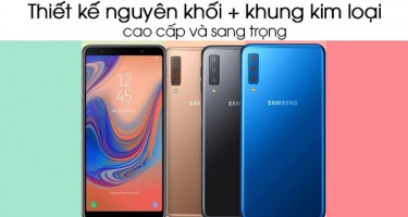 Đánh giá nhanh Samsung Galaxy A7 (2018)