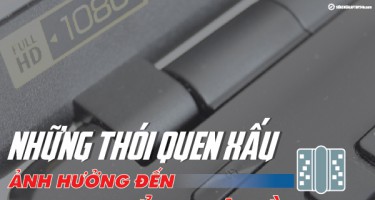 Những thói quen xấu ảnh hưởng đến tuổi thọ bản lề laptop