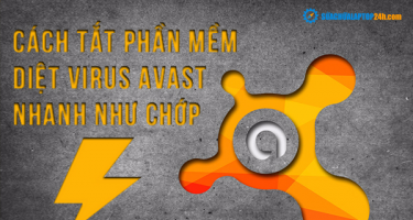 Tắt phần mềm Avast nhanh chóng