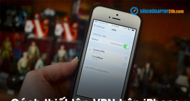 Cách thiết lập VPN trên iPhone