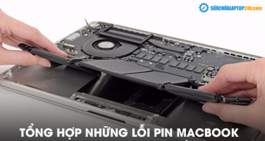 Những lỗi pin Macbook thường gặp và cách khắc phục