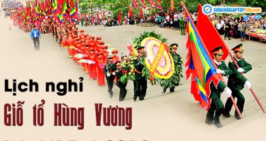 Thông báo lịch nghỉ lễ giỗ tổ Hùng Vương 10/03