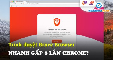 Trình duyệt Brave Browser nhanh gấp 8 lần Chrome