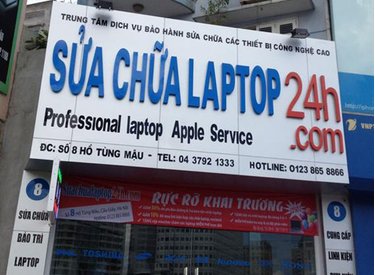 Sửa laptop uy tín tại quận Cầu Giấy