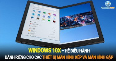 Windows 10X-Bước đi táo bạo của Microsoft dành riêng cho các thiết bị màn hình kép và màn hình gập