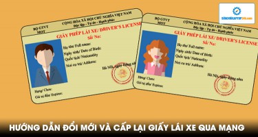 Giờ đây đã có thể đổi mới và cấp lại giấy phép lái xe bị mất qua mạng