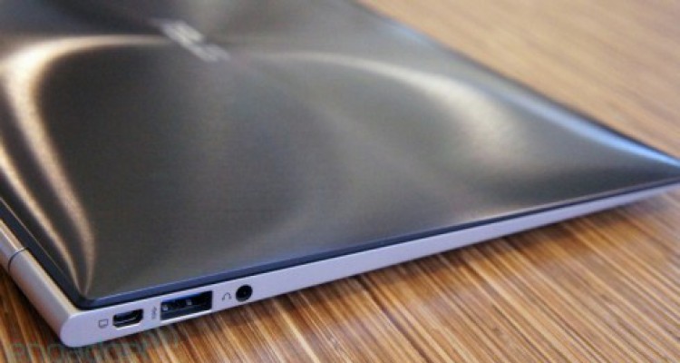 Hình thực tế ultrabook thế hệ 2 của Asus