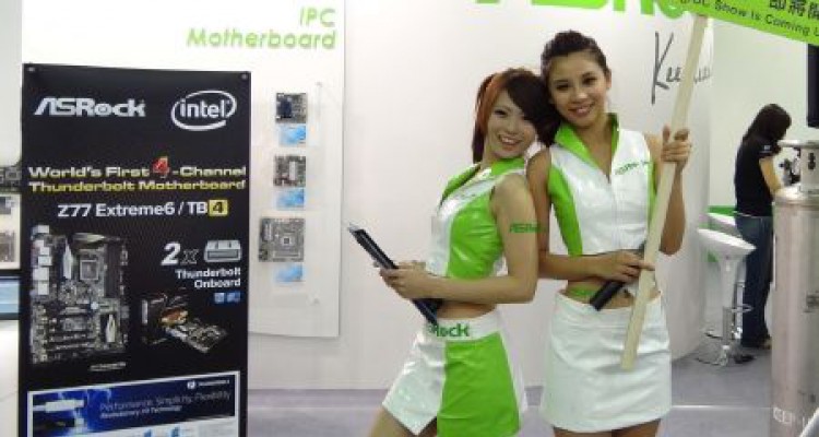 Những chân dài “đốt nóng” Computex 2012