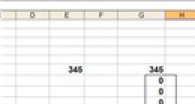 3 cách ẩn giá trị Zero trong bảng tính Excel