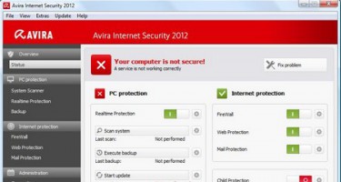 Bảo vệ máy tính với Avira Internet Security 2012 bản quyền miễn phí