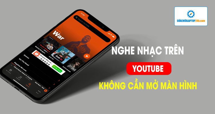 Nghe nhạc trên Youtube không cần mở màn hình iPhone