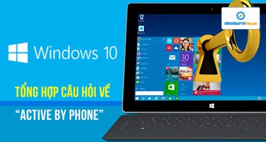 Tổng hợp các câu hỏi và câu trả lời về activate by phone cho Windows, Office, Visio, Project