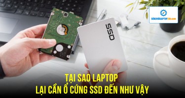 Tại sao laptop lại cần SSD đến như vậy?