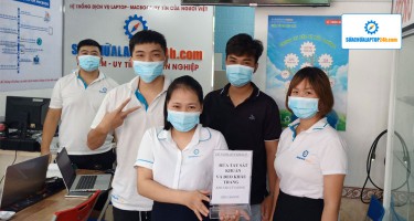 Sửa chữa Laptop 24h chủ động thực hiện công tác phòng dịch toàn hệ thống