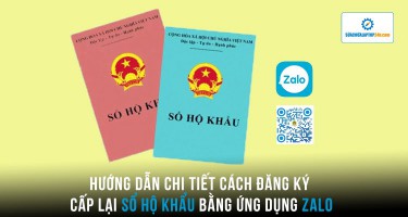 Hướng dẫn chi tiết cách đăng ký cấp lại sổ hộ khẩu bằng ứng dụng Zalo