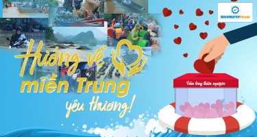 Sửa chữa Laptop 24h gây quỹ từ thiện ủng hộ đồng bào miền Trung