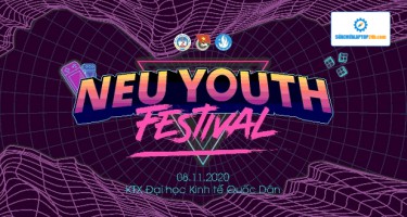 Sửa chữa laptop 24h .com đồng hành cùng sự kiện chào tân sinh viên NEU Youth Festival