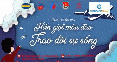 SUACHUALAPTOP24h.com đồng hành cùng sự kiện hiến máu của Bộ Ngoại Giao