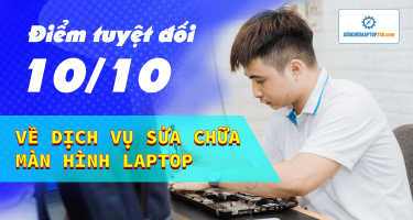 Cô sinh viên Ngoại thương với đánh giá 10/10 cho dịch vụ sửa màn hình laptop