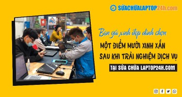 Cô nàng Nguyễn Ngọc Hải dành một điểm mười tuyệt đối khi mua sạc laptop Dell tại Sửa chữa Laptop 24h .com