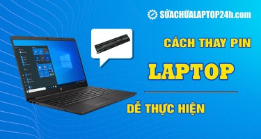 Thay pin laptop có dễ không? Lưu ý khi thay pin laptop