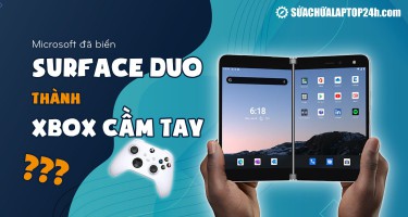 Microsoft đã "biến" Surface Duo thành Xbox cầm tay