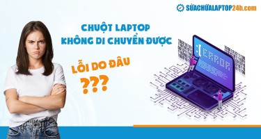 Chuột laptop không di chuyển được. Lỗi do đâu?