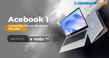 Acebook1 - Laptop đầu tiên của Blackview giá chỉ 9 triệu đồng