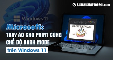 Paint trên Windows 11: Bổ sung giao diện, thêm chế độ Dark Mode