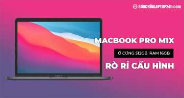 MacBook Pro M1X rò rỉ cấu hình với ổ cứng 512GB và 16GB RAM