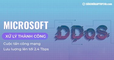 Microsoft xử lý thành công cuộc tấn công DDoS 2.4 Tbps