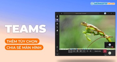 Windows 11: Thêm tùy chọn chia sẻ màn hình trên Microsoft Teams