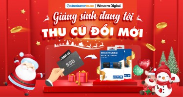 Giáng sinh đang tới, Thu cũ đổi mới cùng Western Digital