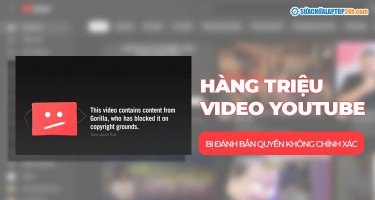 Hàng triệu video bị gỡ khỏi Youtube không chính xác trong năm 2021