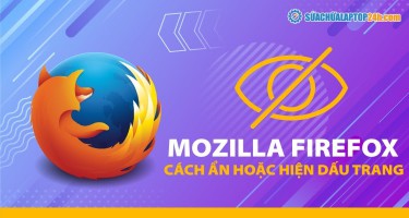 Hướng dẫn cách ẩn và hiện dấu trang trên Mozilla Firefox