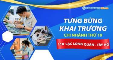 Khai trương cơ sở Sửa chữa Laptop 24h .com tại 118 Lạc Long Quân, Tây Hồ
