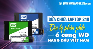 Sửa chữa Laptop 24h: Đại lý phân phối ổ cứng WD hàng đầu Việt Nam
