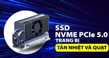 Tương lai tản nhiệt SSD PCIe 5.0: Sẽ gắn thêm quạt?