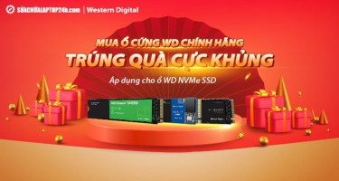 [KHUYẾN MẠI] MUA Ổ CỨNG WD CHÍNH HÃNG – NHẬN QUÀ CỰC KHỦNG