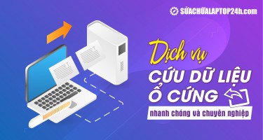 Dịch vụ thay ổ cứng laptop uy tín, miễn phí lắp đặt