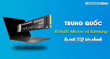 Trung quốc đi trước Micron và Samsung cho ra mắt SSD siêu nhanh