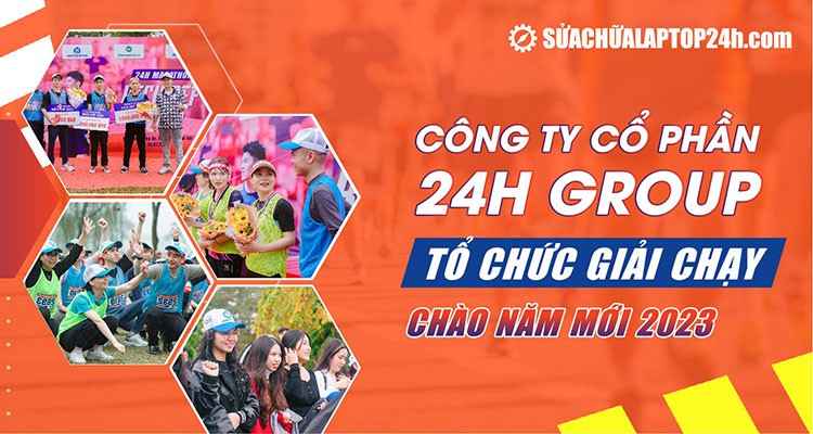 Công ty Cổ phần 24h Group tổ chức giải chạy chào năm mới 2023
