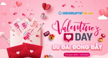 Valentine Day - Ưu đãi đong đầy