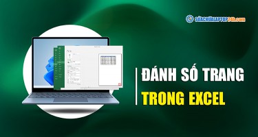 Hướng dẫn chi tiết cách đánh số trang trong Excel