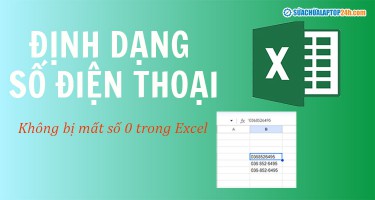 Các mẹo nhanh và cách định dạng số điện thoại trong Excel đơn giản