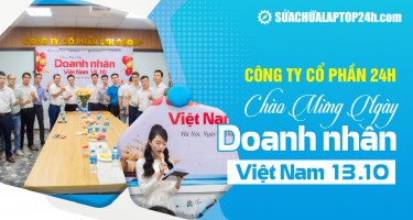 Công ty Cổ phần 24h Group chúc mừng ngày Doanh Nhân Việt Nam 2023