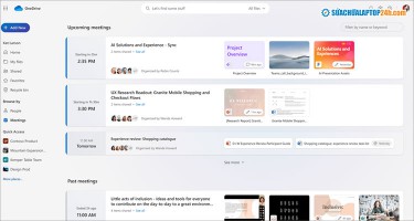 OneDrive: Giới thiệu thiết kế mới, thêm nhiều tùy chọn sắp xếp