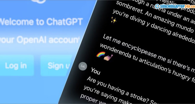 Chat GPT gặp lỗi liên tục đưa ra câu trả lời vô nghĩa