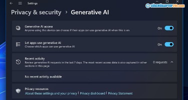 Windows 11 24H2: Trao quyền cho người dùng quản lý trải nghiệm AI
