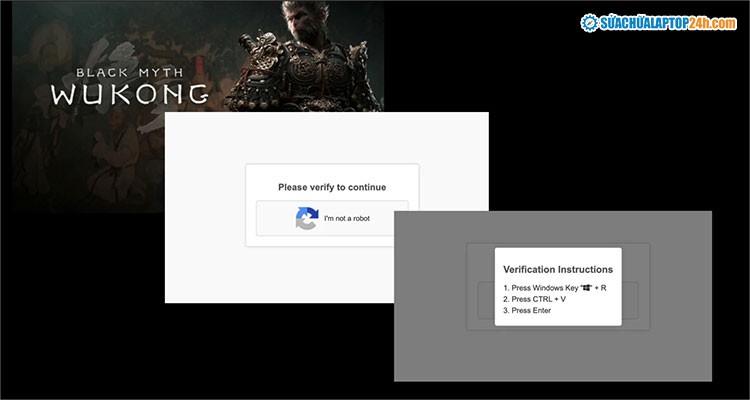 Cảnh báo mất tài khoản vì CAPTCHA giả khi tải Black Myth: Wukong lậu